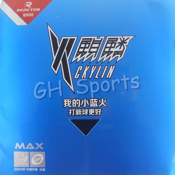 reactor ckylin small blue fire large pores pips-in table tennis rubber with blue sponge
reactor ckylin small blue fire large pores pips-in table tennis rubber with blue sponge