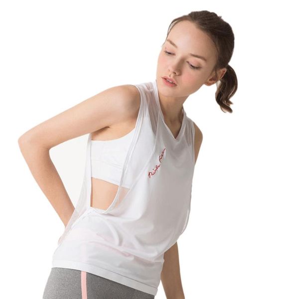 women yoga tank mesh fitness yoga shirts sleeveless vest singlet running training quick dry sports t-shirt outdoor, White;red
women yoga tank mesh fitness yoga shirts sleeveless vest singlet running training quick dry sports t-shirt outdoor, White;red