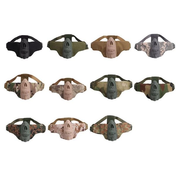 v10s outdoor cycling mask skull live cs tactical game protective mask wg shooting army fan equipment half face protective, Black
v10s outdoor cycling mask skull live cs tactical game protective mask wg shooting army fan equipment half face protective, Black