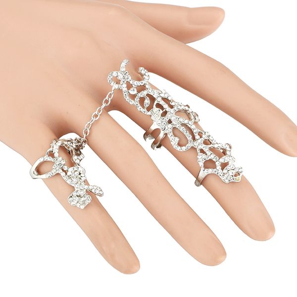 adjustable allergy 2018 new arrival selling occident women chic alloy+rhinestone shiny crystal floral ring 1pc, Silver
adjustable allergy 2018 new arrival selling occident women chic alloy+rhinestone shiny crystal floral ring 1pc, Silver