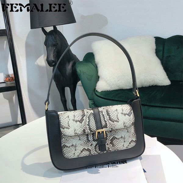 2019 cowhide patchwork serpentine women handbag snake pattern shoulder bag women luxury designer tote bags brand baguette bolsas
2019 cowhide patchwork serpentine women handbag snake pattern shoulder bag women luxury designer tote bags brand baguette bolsas