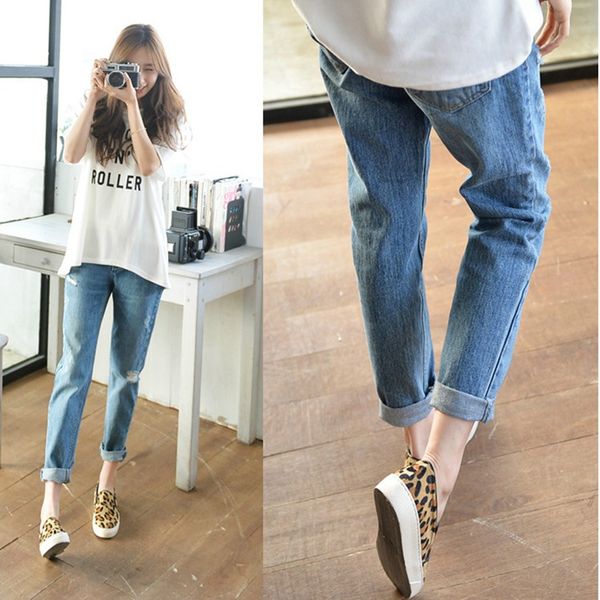 women's jeans high waist cotton blue mom denim pants women summer autumn pocket boyfriend ripped for plus size
women's jeans high waist cotton blue mom denim pants women summer autumn pocket boyfriend ripped for plus size
