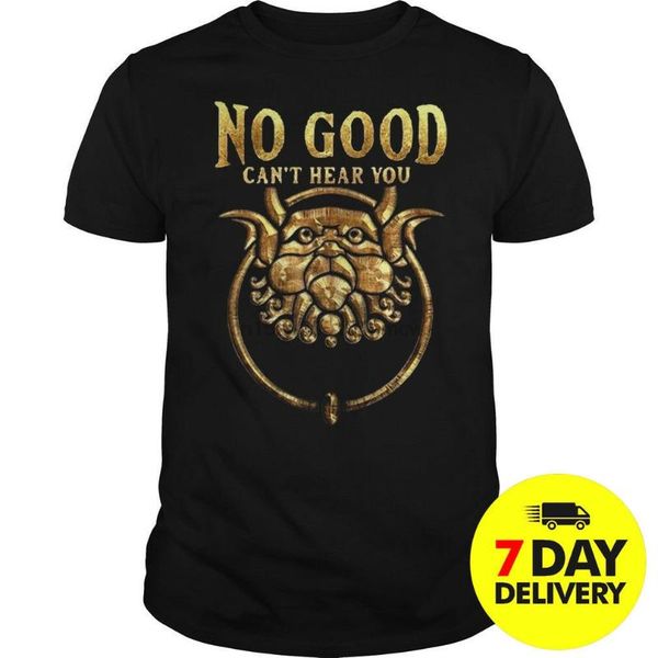 labyrinth door knockers not good can't hear you shirt men black full size, White;black
labyrinth door knockers not good can't hear you shirt men black full size, White;black
