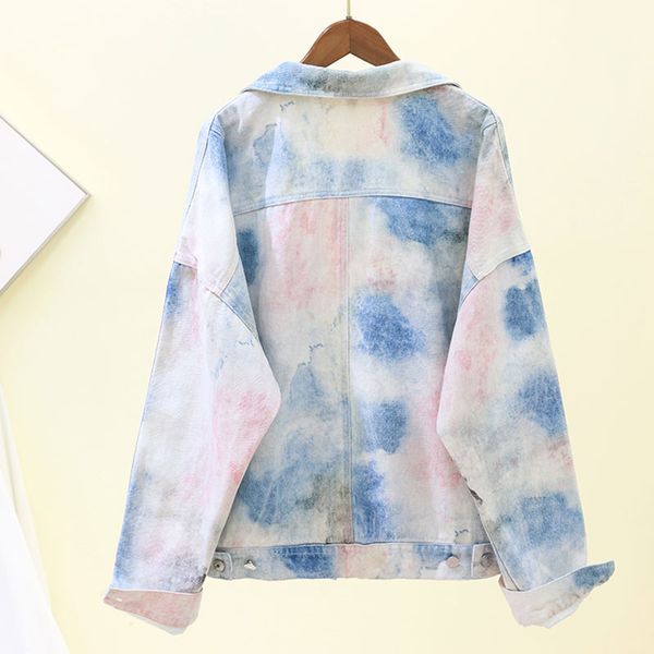 sunset glow gradient color denim jacket 2019 spring autumn jacket women fashion loose plus size jeans outwear female coat sl167, Black;brown
sunset glow gradient color denim jacket 2019 spring autumn jacket women fashion loose plus size jeans outwear female coat sl167, Black;brown