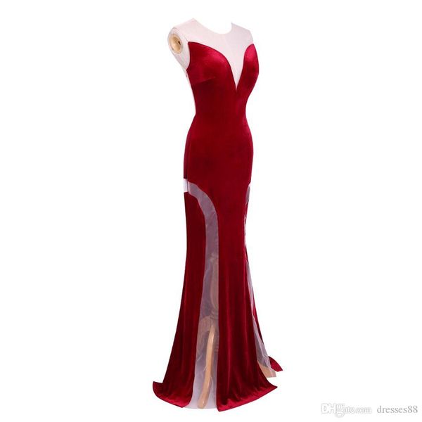 2020 elegant jewel hollow velvet back evening dresses burgundy floor length evening prom gowns party dress tulle nightdress ed189, Black;red
2020 elegant jewel hollow velvet back evening dresses burgundy floor length evening prom gowns party dress tulle nightdress ed189, Black;red