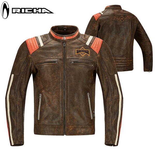richa motocross racing riding leather windproof leather jacket retro jersey men and women anti-fall seasons motorcycle, Black;blue
richa motocross racing riding leather windproof leather jacket retro jersey men and women anti-fall seasons motorcycle, Black;blue