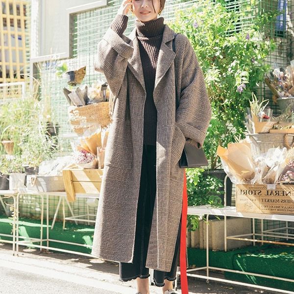 woollen overcoat winter cape woman womens plaid coat women coats long manteau veste femme hiver vadim abrigo mujer zaful yl255, Black
woollen overcoat winter cape woman womens plaid coat women coats long manteau veste femme hiver vadim abrigo mujer zaful yl255, Black