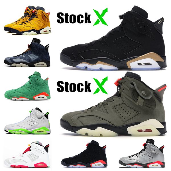 2020 dmp travis scotts 6 6s mens basketball shoes olive green yellow hare laser fuchsia og infrared jumpman mens trainers sports sneakers
2020 dmp travis scotts 6 6s mens basketball shoes olive green yellow hare laser fuchsia og infrared jumpman mens trainers sports sneakers