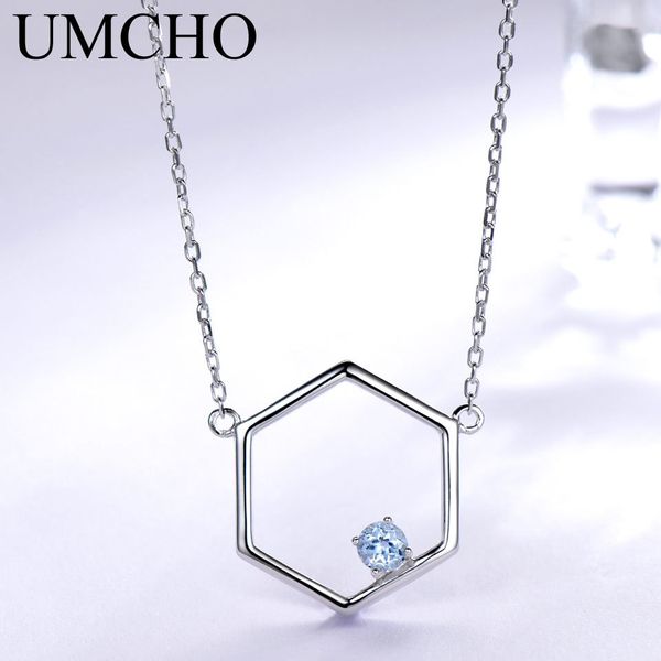 umcho природный голубой топаз real 925 стерлингового серебра ожерелья для женщин различные gemstone 925 серебряные ювелирные изделия день ма, Silver
umcho природный голубой топаз real 925 стерлингового серебра ожерелья для женщин различные gemstone 925 серебряные ювелирные изделия день ма, Silver