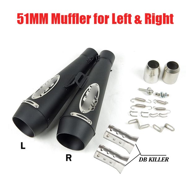 38-51mm universal exhaust pipe muffler tips no db killer stainless steel for motorcycle dirt bike slip on left right side
38-51mm universal exhaust pipe muffler tips no db killer stainless steel for motorcycle dirt bike slip on left right side