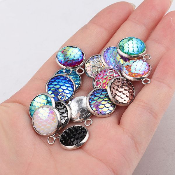 60pcs/lot 12mm glitter mermaid /druzy pendant charm for diy jewelry making muticolor mixed lot charm accessories, Bronze;silver
60pcs/lot 12mm glitter mermaid /druzy pendant charm for diy jewelry making muticolor mixed lot charm accessories, Bronze;silver
