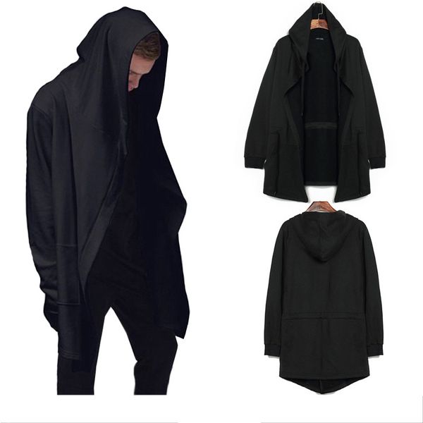 2019 years autumn dark black color -5xl sizes men's trench coat men's long cape wizard cloak style hooded coat -5xl men, Tan;black
2019 years autumn dark black color -5xl sizes men's trench coat men's long cape wizard cloak style hooded coat -5xl men, Tan;black
