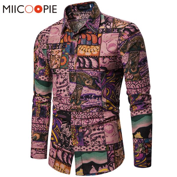 nationality style camisas hombre fashion plaid print men floral hawaiian shirt autumn long sleeved brand clothing plus size, White;black
nationality style camisas hombre fashion plaid print men floral hawaiian shirt autumn long sleeved brand clothing plus size, White;black