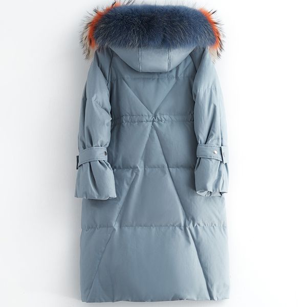 new suit-dress down jackets woman long overknee even hat raccoon hair lead winter keep warm loose coat, Black
new suit-dress down jackets woman long overknee even hat raccoon hair lead winter keep warm loose coat, Black