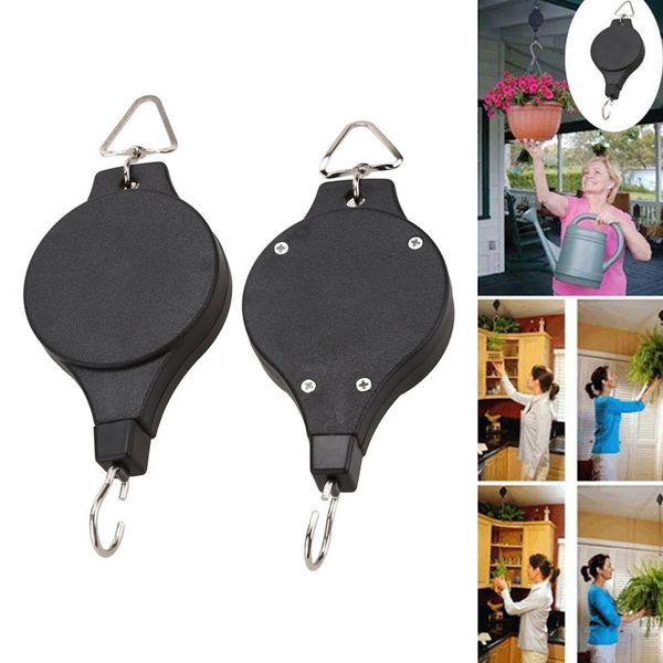 newly 1 pair retractable pulley hanging flower basket hook pull down hanger for garden
newly 1 pair retractable pulley hanging flower basket hook pull down hanger for garden