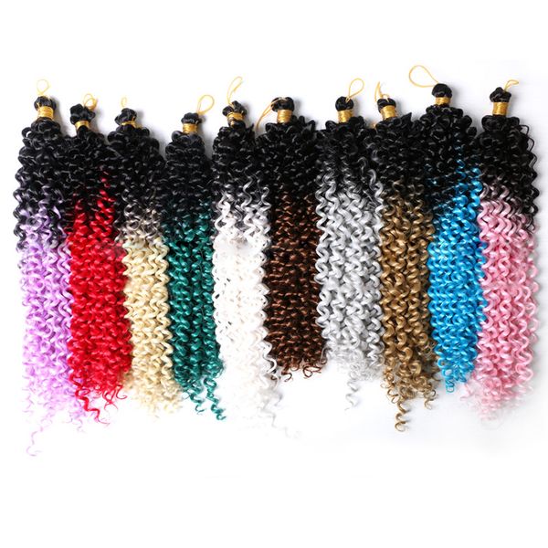 twist hair 14inch long bohemian curly 5 packs water wave for crochet braiding hair extensions by youngther, Black
twist hair 14inch long bohemian curly 5 packs water wave for crochet braiding hair extensions by youngther, Black