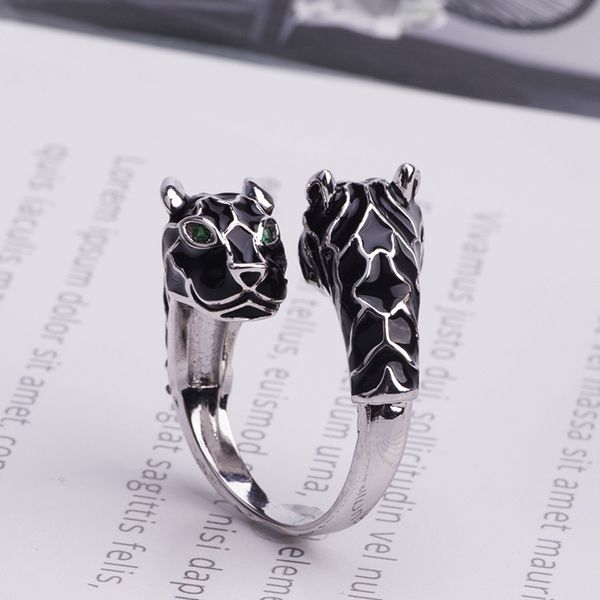men leopard ring open jewelry animal rings vintage party wedding gift accessories, Silver
men leopard ring open jewelry animal rings vintage party wedding gift accessories, Silver