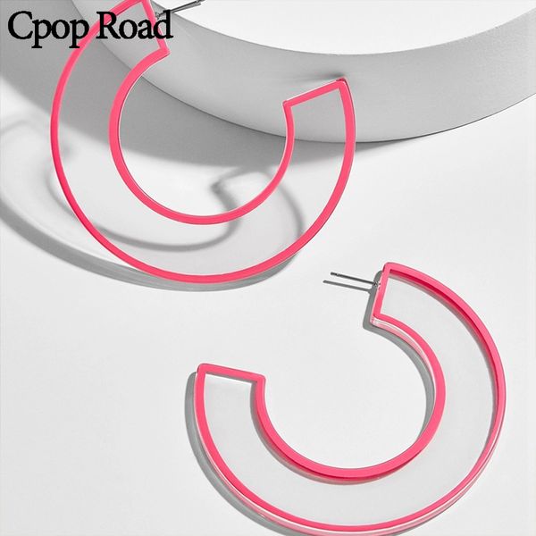 cpop trendy summer personality c acrylic earrings geometric hollow pendant fashion earrings women jewelry gift for friend, Golden;silver
cpop trendy summer personality c acrylic earrings geometric hollow pendant fashion earrings women jewelry gift for friend, Golden;silver