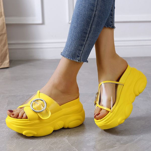 summer chunky shoes for women 8cm height wedge slippers fashion shoes woman platform thick bottom slides plus 34-41 black white
summer chunky shoes for women 8cm height wedge slippers fashion shoes woman platform thick bottom slides plus 34-41 black white