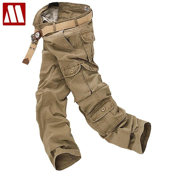 sales men's casual cotton cargo pants combat camouflage pant men's bottoms pockets trousers for man w28- w42 c456, Black
sales men's casual cotton cargo pants combat camouflage pant men's bottoms pockets trousers for man w28- w42 c456, Black