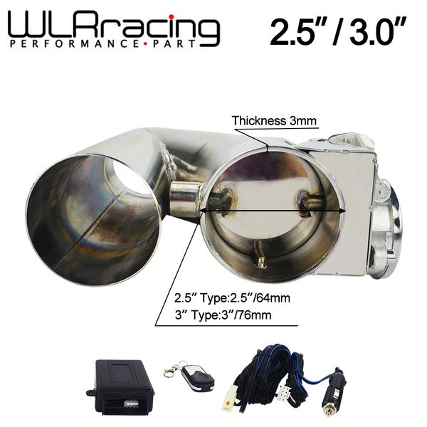 universal stainless steel 2.5" / 3" 63mm / 76mm dump valve electric exhaust cutout y pipe with wireless remote
universal stainless steel 2.5" / 3" 63mm / 76mm dump valve electric exhaust cutout y pipe with wireless remote
