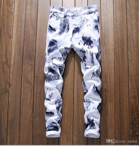 korea style big size jeans men's stereo elastic digital printing jeans denim pants white casual streight leg jeans 5010, Blue
korea style big size jeans men's stereo elastic digital printing jeans denim pants white casual streight leg jeans 5010, Blue
