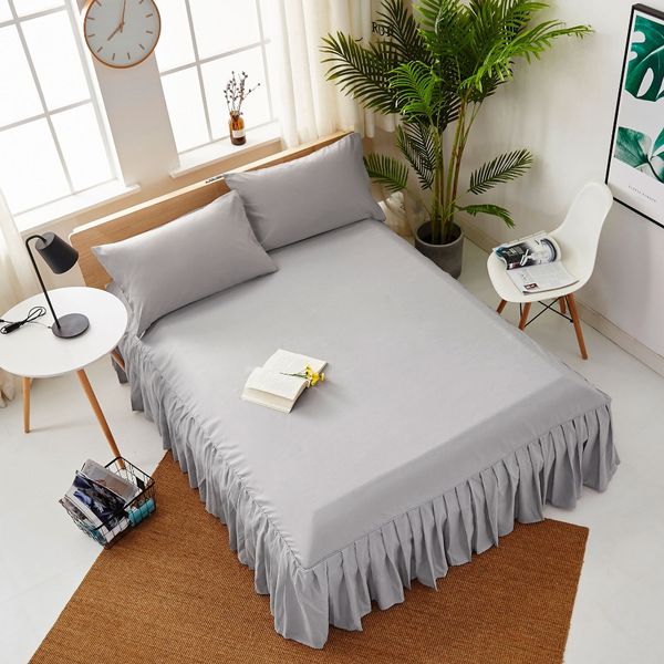 3pcs/set bedding set bed skirt+2 pcs pillowcase anti slip bed sheet soft bedspread pillowslip for home l beauty salon gifts
3pcs/set bedding set bed skirt+2 pcs pillowcase anti slip bed sheet soft bedspread pillowslip for home l beauty salon gifts