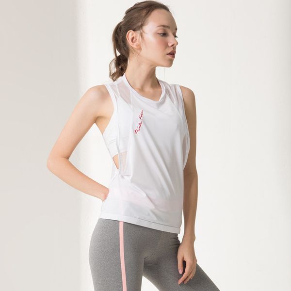 yoga sleeveless sport shirts yoga shirts workout shirt fitness gym quick-drying t female, White;red
yoga sleeveless sport shirts yoga shirts workout shirt fitness gym quick-drying t female, White;red