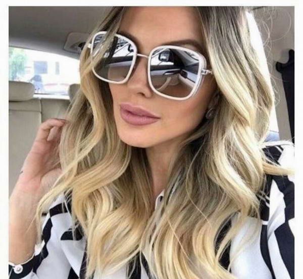 elva/s sungalsses ivory sunglasses gradient sun rectangular fashion glasses new square silver/brown womens with box vnlqq, White;black
elva/s sungalsses ivory sunglasses gradient sun rectangular fashion glasses new square silver/brown womens with box vnlqq, White;black