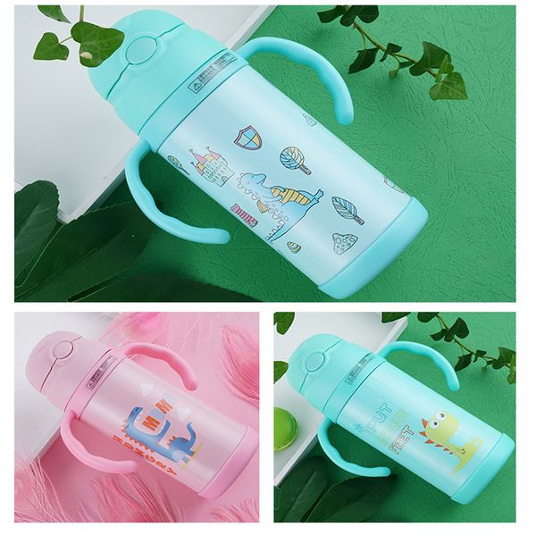 vacuum cup insulated double wall 304 stainless steel mugs cartoon straw cup children water bottle with hand shank
vacuum cup insulated double wall 304 stainless steel mugs cartoon straw cup children water bottle with hand shank