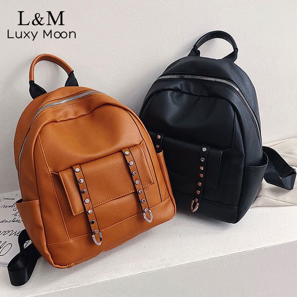 fashion backpack women pu leather backpacks female travel back pack school bags sac a dos femme mochila 2020 xa667h 
fashion backpack women pu leather backpacks female travel back pack school bags sac a dos femme mochila 2020 xa667h
