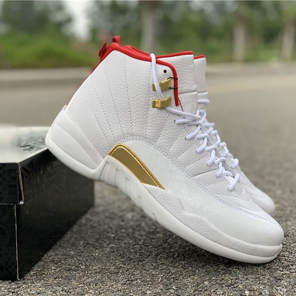 (Without Box)Newest 12s FIBA White Red University Men Basketball Shoes Good Quality 12s Mens Fashion Designer Sneakers Size7-13
(Without Box)Newest 12s FIBA White Red University Men Basketball Shoes Good Quality 12s Mens Fashion Designer Sneakers Size7-13