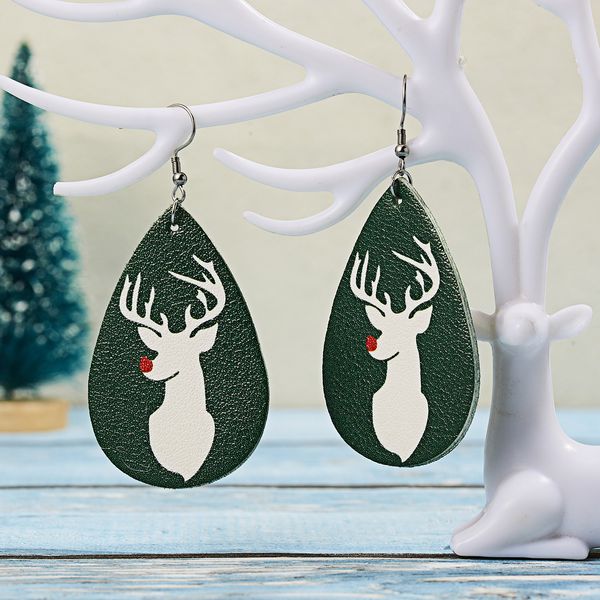 christmas faux leather earrings for women girls teardrop dangle earrings petal drop earrings xmas jewelry accessory, Silver
christmas faux leather earrings for women girls teardrop dangle earrings petal drop earrings xmas jewelry accessory, Silver