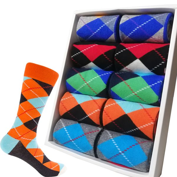 fashion men colorful happy business party dress cotton socks man diamond lattice breathable long socks, Black
fashion men colorful happy business party dress cotton socks man diamond lattice breathable long socks, Black