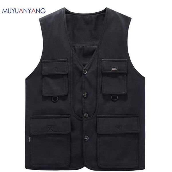 mu yuan yang spring and autumn multi-pockets men' s vests coats & jackets cotton outerwear & coats middle-age man xxxl, Black;white
mu yuan yang spring and autumn multi-pockets men' s vests coats & jackets cotton outerwear & coats middle-age man xxxl, Black;white
