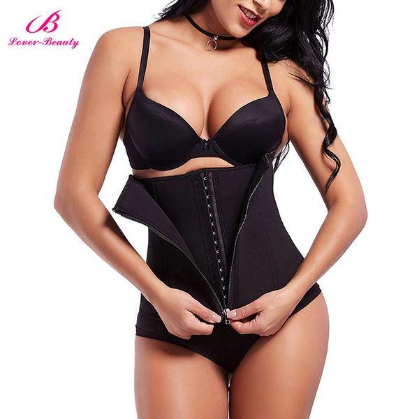 lover beauty clip and zip waist trainer corset women neoprence worked out sweat double layer-high compression body shapers, Black;white
lover beauty clip and zip waist trainer corset women neoprence worked out sweat double layer-high compression body shapers, Black;white