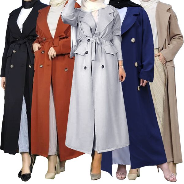 fashion islamic women long sleeve lapel long coat trench parka abaya jacket overcoat outerwear robe clothing gown autumn winter, Red
fashion islamic women long sleeve lapel long coat trench parka abaya jacket overcoat outerwear robe clothing gown autumn winter, Red