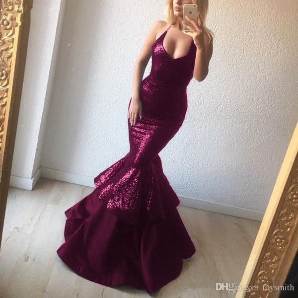 bling bling burgundy sheath tiered mermaid prom dress maxi gowns for charming buxom women custom made celebrity gown, Black
bling bling burgundy sheath tiered mermaid prom dress maxi gowns for charming buxom women custom made celebrity gown, Black