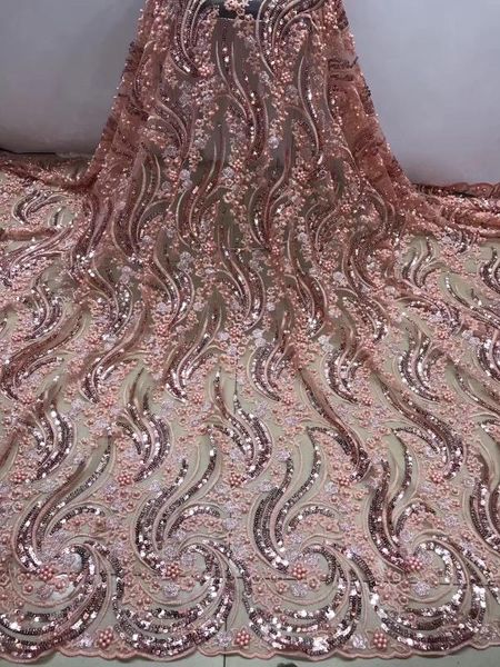 french sequin lace fabric african lace fabric 2020 embroidery fabric, suitable for nigerian clothing vs-cd3223, Pink;blue
french sequin lace fabric african lace fabric 2020 embroidery fabric, suitable for nigerian clothing vs-cd3223, Pink;blue