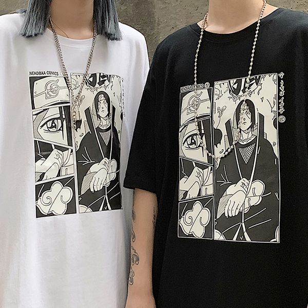 dressing2020 harajuku naruto men's tshirt cool japanese anime uchiha itachi printed short sleeve streetwear t shirt men casual t-shir, White;black
dressing2020 harajuku naruto men's tshirt cool japanese anime uchiha itachi printed short sleeve streetwear t shirt men casual t-shir, White;black