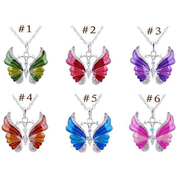 fashion crystal butterfly pendant necklace animal shape silver sweater chain female luxury designer necklace jewelry gift wholesale a0127
fashion crystal butterfly pendant necklace animal shape silver sweater chain female luxury designer necklace jewelry gift wholesale a0127
