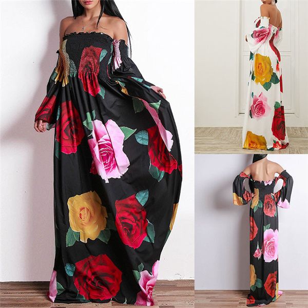 floral women wrap long dress holiday chest wrap long sleeve elegante dresses fashion big swing dress strapless cocktail party, Black;gray
floral women wrap long dress holiday chest wrap long sleeve elegante dresses fashion big swing dress strapless cocktail party, Black;gray