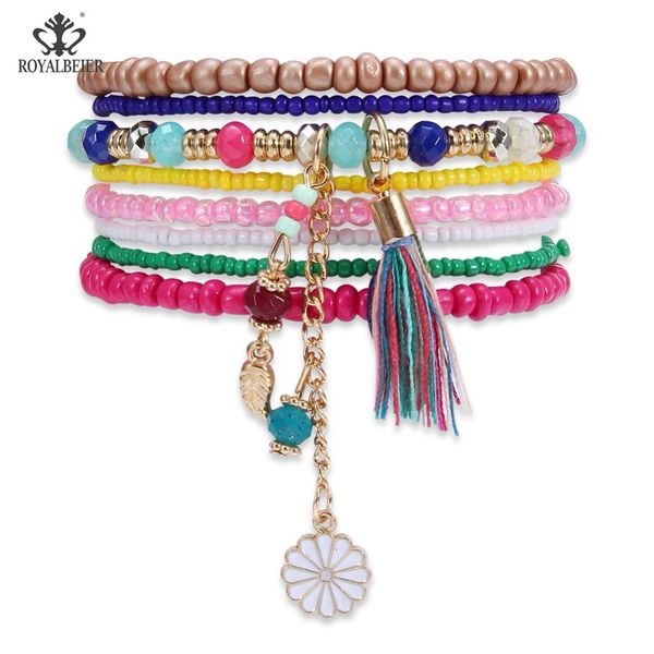 royalbeier multilayer bead bracelets acrylic glass winding bracelet bohemia charm wrap womens bracelets trendy pulsera, Golden;silver
royalbeier multilayer bead bracelets acrylic glass winding bracelet bohemia charm wrap womens bracelets trendy pulsera, Golden;silver