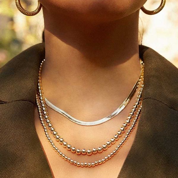 flat bone snake wide collares necklaces women fashion bead chain statement choker necklace female jewelry, Silver
flat bone snake wide collares necklaces women fashion bead chain statement choker necklace female jewelry, Silver