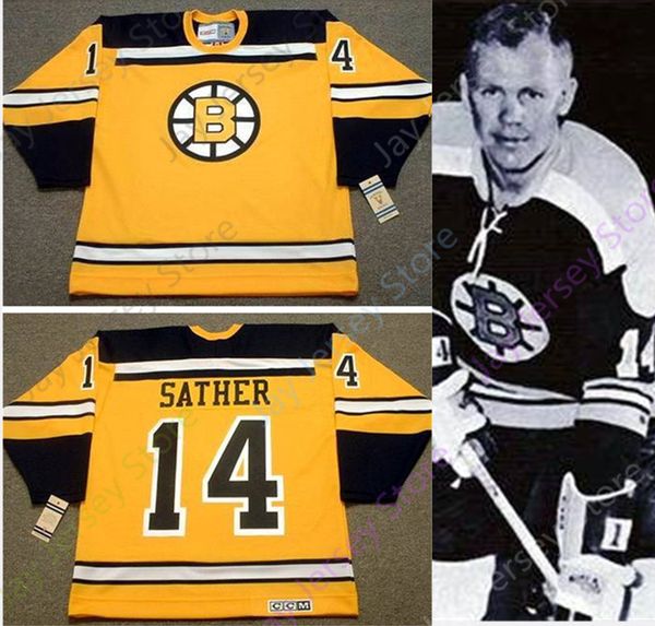 Custom GLEN SATHER Boston Bruins 1966 CCM Vintage Throwback Jersey
Custom GLEN SATHER Boston Bruins 1966 CCM Vintage Throwback Jersey