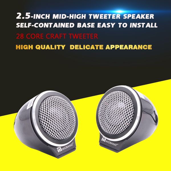 high-quality 2.5 inch midrange tweeter speaker with base car horn modified three-way automobile audio treble mid-range speaker
high-quality 2.5 inch midrange tweeter speaker with base car horn modified three-way automobile audio treble mid-range speaker