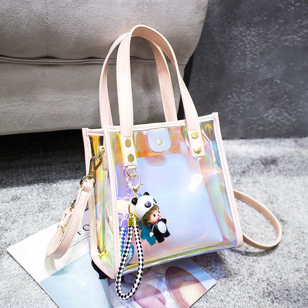 bag female 2020 spring and summer new tide transparent female bag slung jelly laser large capacity handbag ins super fir
bag female 2020 spring and summer new tide transparent female bag slung jelly laser large capacity handbag ins super fir