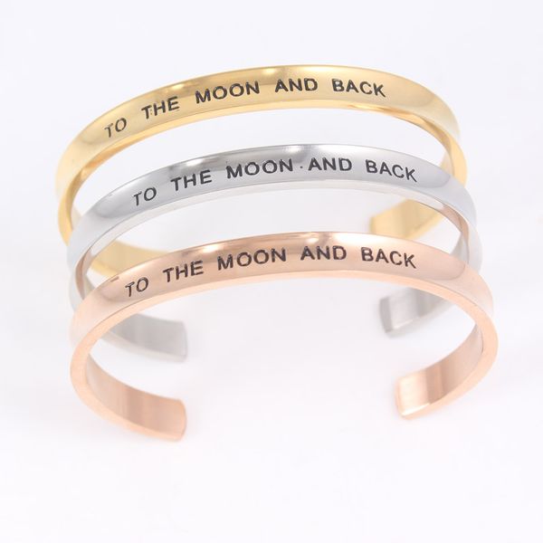 stainless steel mantra bracelet engraved to the moon and back open cuff love bangle high polished inspirational bracelet gift, Black
stainless steel mantra bracelet engraved to the moon and back open cuff love bangle high polished inspirational bracelet gift, Black