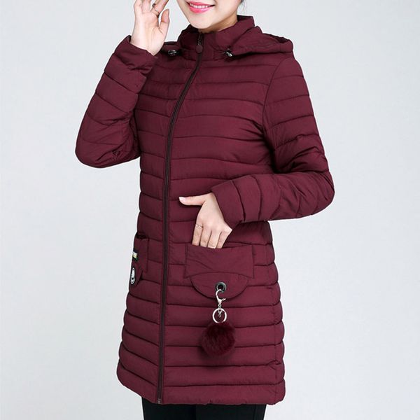 women winter long sleeve hooded zippoer down cotton outerwear slim fashion comfortable coats female temperament outerwear zx876, Black
women winter long sleeve hooded zippoer down cotton outerwear slim fashion comfortable coats female temperament outerwear zx876, Black