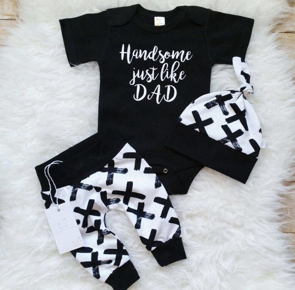 baby boy clothes set 0-24m 3pcs newborn baby boys cotton romper pants leggings outfits clothes, White
baby boy clothes set 0-24m 3pcs newborn baby boys cotton romper pants leggings outfits clothes, White